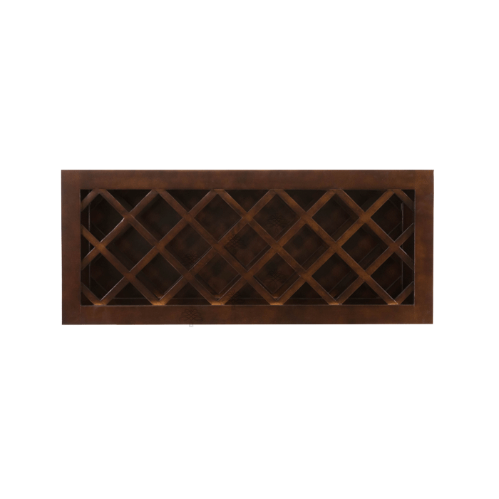 Edinburgh Wall Wine Rack Cabinet