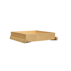 Universal Natural Coated Framed Cabinet Roll Out Tray