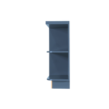 Load image into Gallery viewer, Lancaster Blue Base Open End Shelf 12 inch No Door 1 Fixed Shelf (Left)