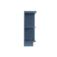 Load image into Gallery viewer, Lancaster Blue Base Open End Shelf 12 inch No Door 1 Fixed Shelf (Right)