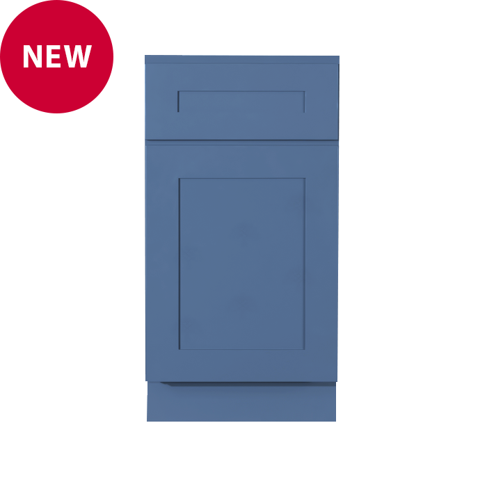 Lancaster Series Blue Shaker Base Waste Basket Cabinet – LifeArt