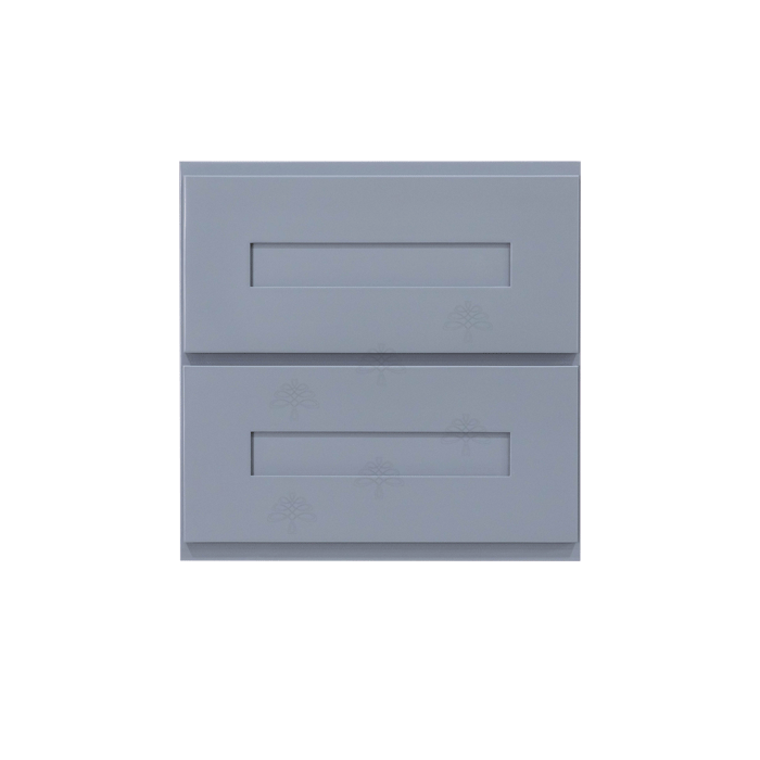 Lancaster Series Dark Gray Finish Shaker Cabinet Counter Top Drawer