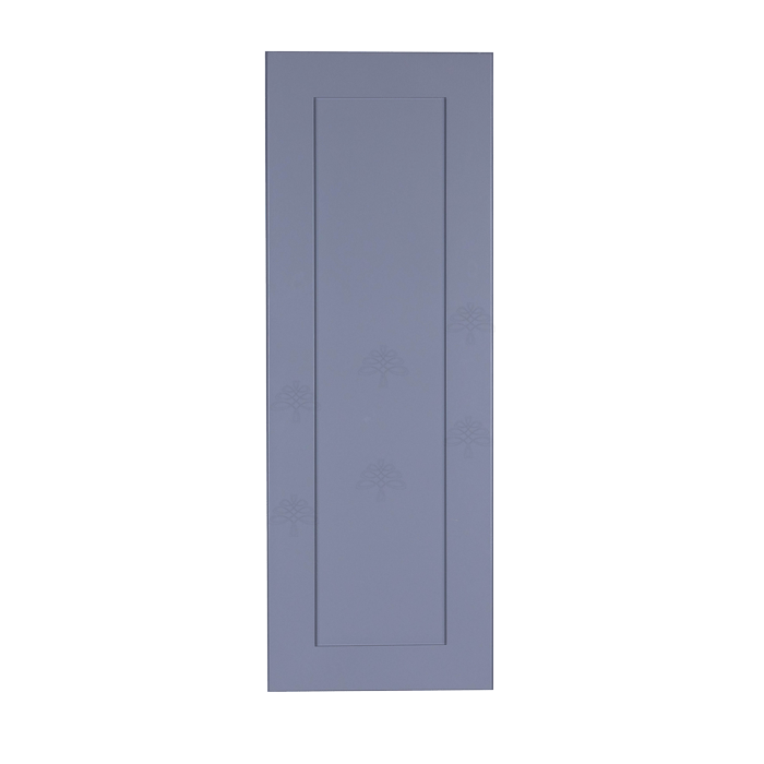 Lancaster Gray Wall Cabinet 1 Door 3 Adjustable Shelves