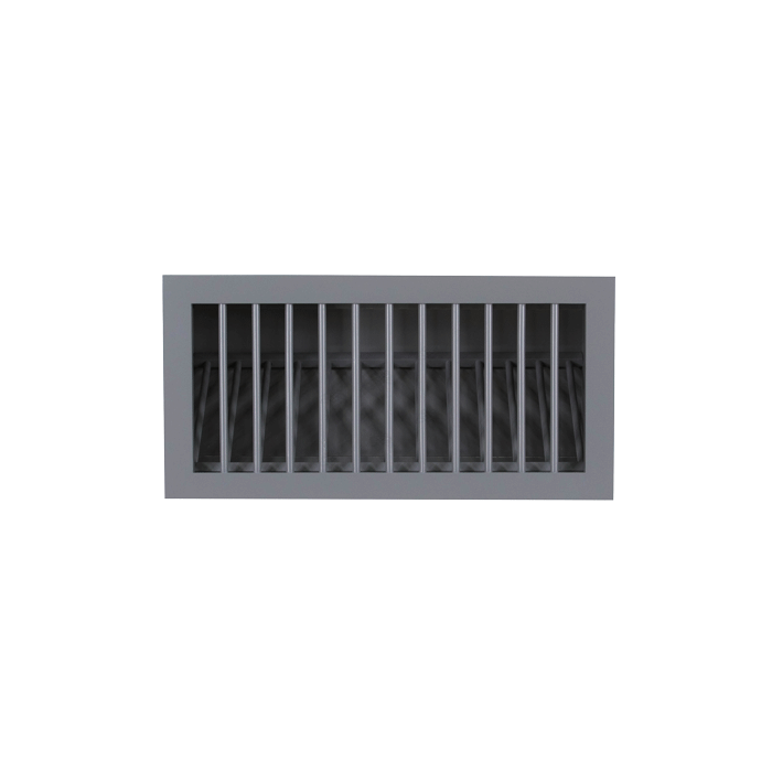 Lancaster Gray Wall Dish Holder Cabinet