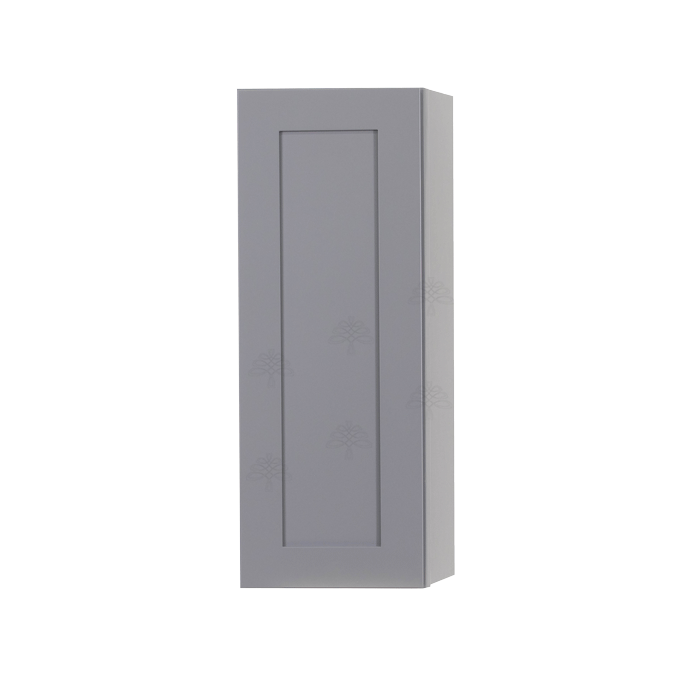 Lancaster Gray Wall End Angle Cabinet 1 Door 2 or 3 Shelves