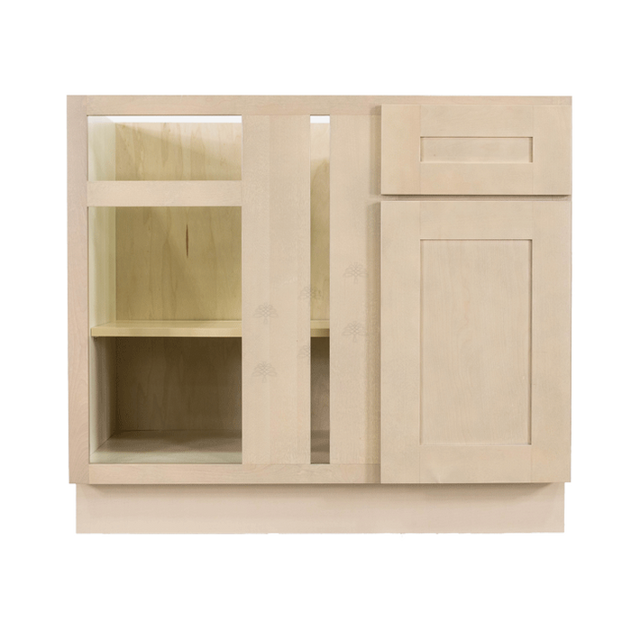 Lancaster Stone Wash Base Blind Corner Cabinet 1 Drawer 1 Door