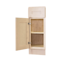 Load image into Gallery viewer, Lancaster Stone Wash Base End Angle Cabinet 1 Fake Drawer 1 Door 1 Adjustable Shelf (Left)
