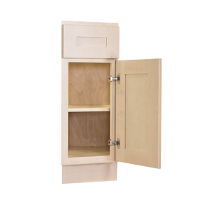 Lancaster Stone Wash Base End Angle Cabinet 1 Fake Drawer 1 Door Adjustable Shelf (Right)