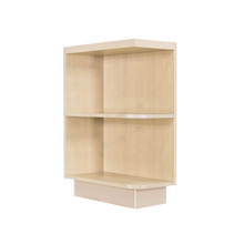 Load image into Gallery viewer, Lancaster Stone Wash Base Open End Shelf 12 inch No Door 1 Fixed Shelf (Left)