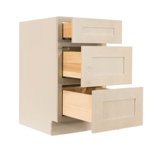Load image into Gallery viewer, Lancaster Stone Wash Base Drawer Cabinet 3 Drawers