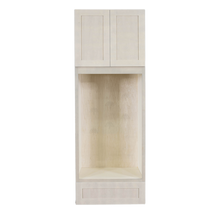 Load image into Gallery viewer, Lancaster Stone Wash Tall Double Oven Cabinet 2 Upper Doors and 1 Lower Drawer