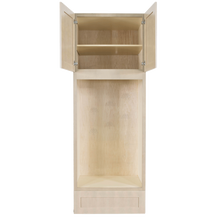 Load image into Gallery viewer, Lancaster Stone Wash Tall Double Oven Cabinet 2 Upper Doors and 1 Lower Drawer