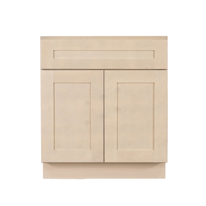 Lancaster Stone Wash Sink Base Cabinet 1 Dummy Drawer 2 Doors