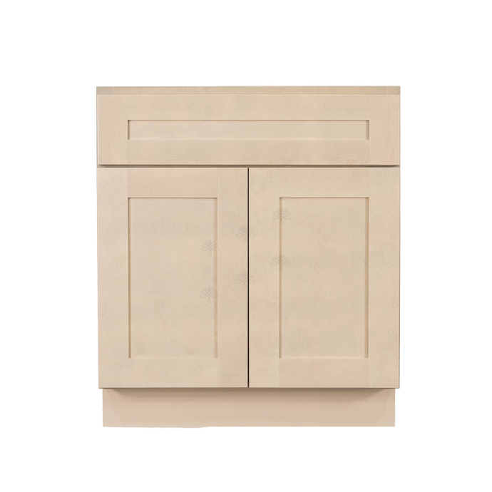 Lancaster Stone Wash Sink Base Cabinet 1 Dummy Drawer 2 Doors