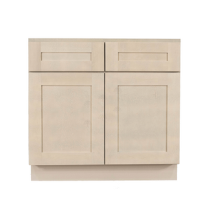 Lancaster Stone Wash Sink Base Cabinet 2 Dummy Drawer 2 Doors