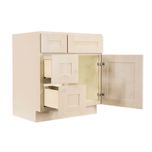 Load image into Gallery viewer, Lancaster Stone Wash Vanity Sink Base Cabinet 1 Dummy Drawer 1 Door (Left)