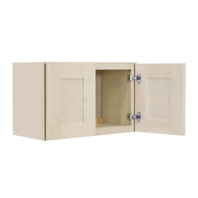 Load image into Gallery viewer, Lancaster Stone Wash Wall Cabinet 2 Doors No Shelf