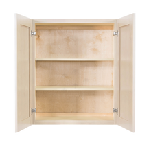 Load image into Gallery viewer, Lancaster Stone Wash Wall Cabinet 2 Doors 2 Adjustable Shelves