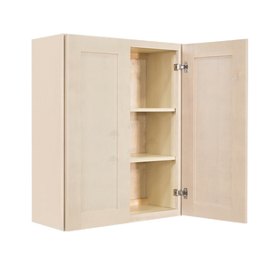 Lancaster Stone Wash Wall Cabinet 2 Doors 2 Adjustable Shelves