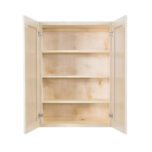 Load image into Gallery viewer, Lancaster Stone Wash Wall Cabinet 2 Doors 3 Adjustable Shelves