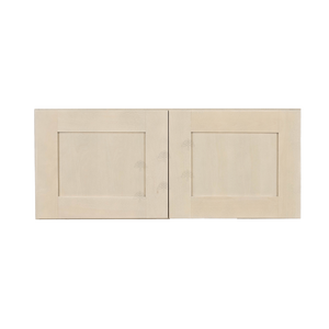 Lancaster Stone Wash Wall Cabinet 2 Doors No Shelf 24inch Depth