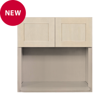 Load image into Gallery viewer, Lancaster Stone Wash Wall Microwave Cabinet