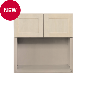 Lancaster Stone Wash Wall Microwave Cabinet