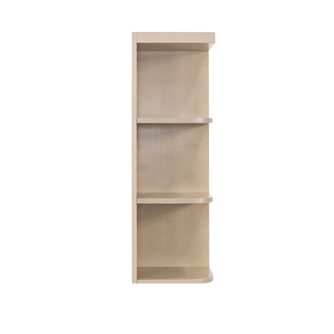 Lancaster Stone Wash Wall Open End Shelf No Door 2 Fixed Shelves (Right)