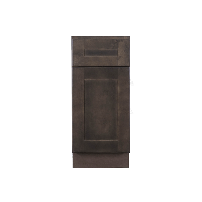 Lancaster Vintage Charcoal Base Cabinet 1 Drawer 1 Door 1 Adjustable Shelf