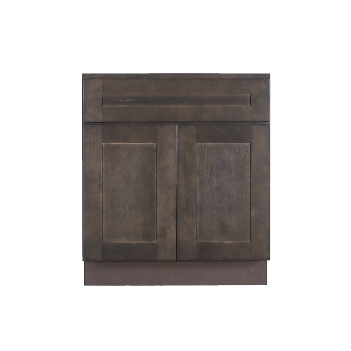 Lancaster Vintage Charcoal Base Cabinet 1 Drawer 2 Doors 1 Adjustable Shelf