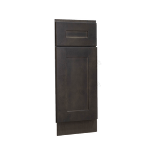 Lancaster Vintage Charcoal Base End Angle Cabinet 1 Fake Drawer 1 Door Adjustable Shelf (Right)
