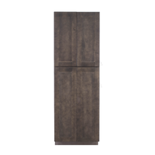 Load image into Gallery viewer, Lancaster Vintage Charcoal Tall Pantry 2 Upper Doors and 2 Lower Doors
