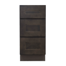 Load image into Gallery viewer, Lancaster Vintage Charcoal Vanity Drawer Base Cabinet 3 Drawers