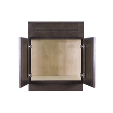 Load image into Gallery viewer, Lancaster Vintage Charcoal Vanity Sink Base Cabinet 1 Dummy Drawer 2 Doors