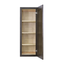 Load image into Gallery viewer, Lancaster Vintage Charcoal Wall Cabinet 1 Door 3 Adjustable Shelves