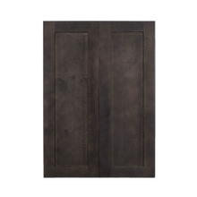 Load image into Gallery viewer, Lancaster Vintage Charcoal Wall Cabinet 2 Doors 3 Adjustable Shelves
