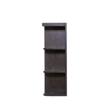 Load image into Gallery viewer, Lancaster Vintage Charcoal Wall Open End Shelf No Door 2 Fixed Shelves (Left)