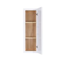 Load image into Gallery viewer, Lancaster Shaker White Wall Cabinet 1 Door 2 Adjustable Shelves 30-inch Height