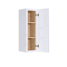 Load image into Gallery viewer, Lancaster Shaker White Wall Cabinet 1 Door 2 Adjustable Shelves 30-inch Height