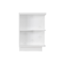 Load image into Gallery viewer, Lancaster Shaker White Base Open End Shelf 12 inch No Door 1 Fixed Shelf Leftside