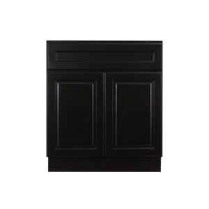 Newport Espresso Base Cabinet 1 Drawer 2 Doors 1 Adjustable Shelf