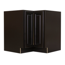 Load image into Gallery viewer, Newport Espresso Lazy Susan Base Cabinet 2 Full Height Folding Doors