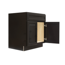 Load image into Gallery viewer, Newport Espresso Vanity Sink Base Cabinet 1 Dummy Drawer 2 Doors