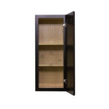 Load image into Gallery viewer, Newport Espresso Wall Cabinet 1 Door 2 Adjustable Shelves
