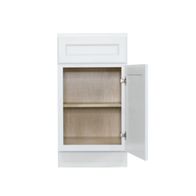 Load image into Gallery viewer, Newport White Base Cabinet 1 Drawer 1 Door 1 Adjustable Shelf
