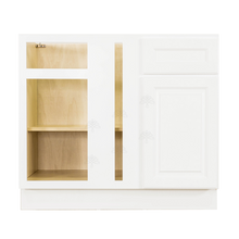 Load image into Gallery viewer, Newport White Base Blind Corner Cabinet 1 Drawer 1 Door