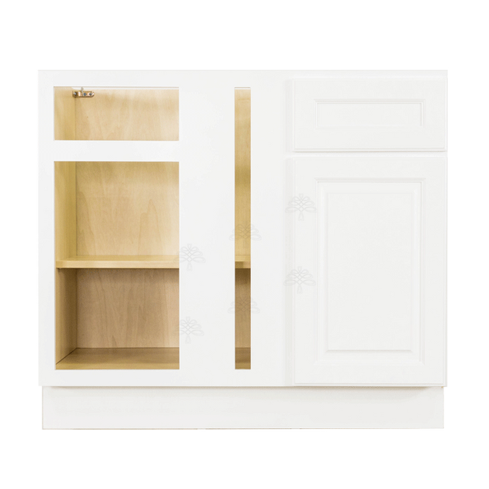 Newport White Base Blind Corner Cabinet 1 Drawer 1 Door