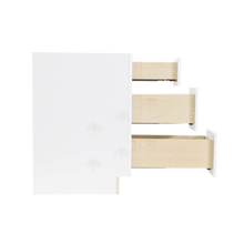 Load image into Gallery viewer, Newport White Base Drawer Cabinet 3 Drawers