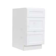 Load image into Gallery viewer, Newport White Base Drawer Cabinet 3 Drawers