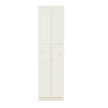 Load image into Gallery viewer, Newport White Tall Pantry 2 Upper Doors and 2 Lower Doors